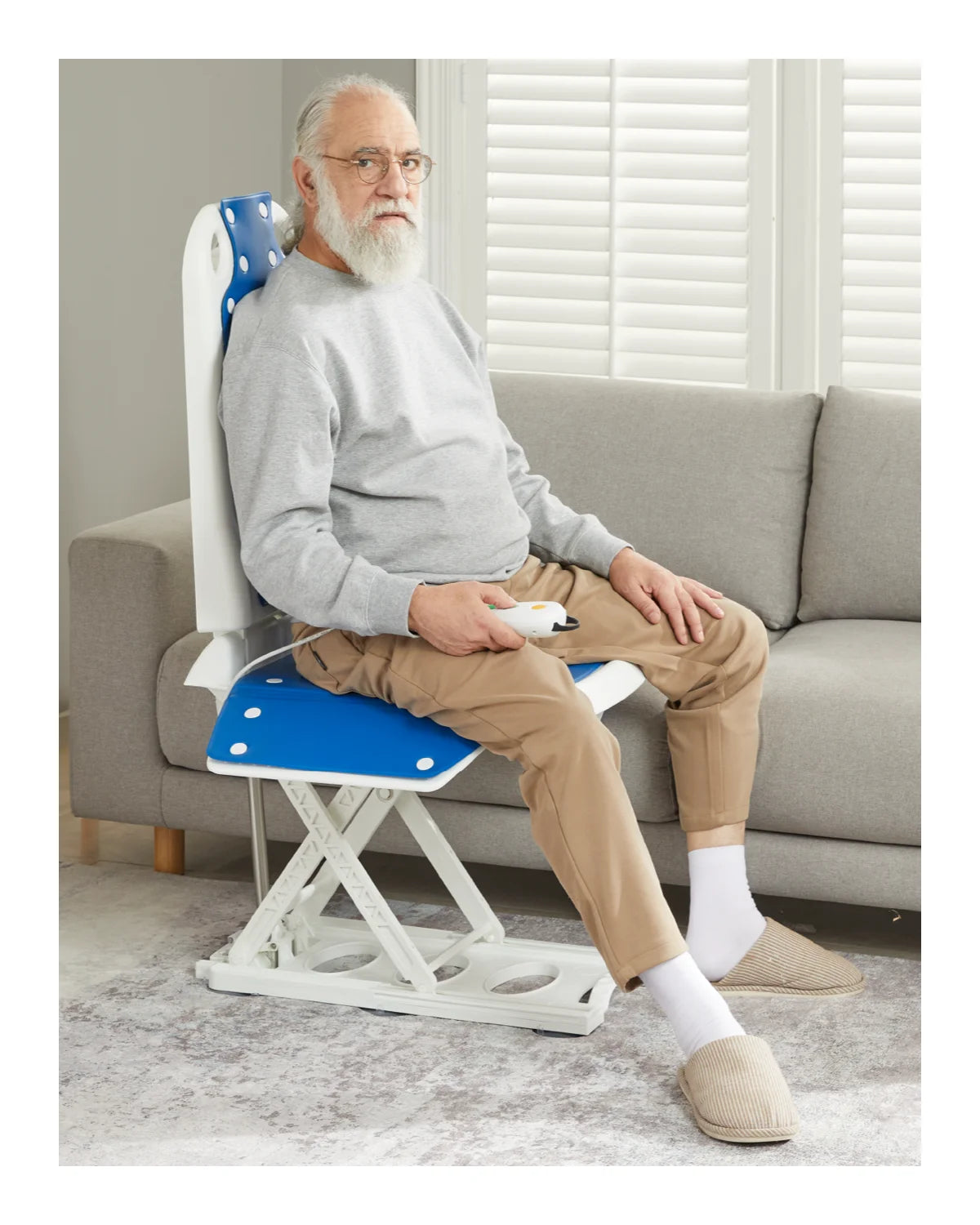 Electric Chair Lift, 300 lbs Weight Limit R64866