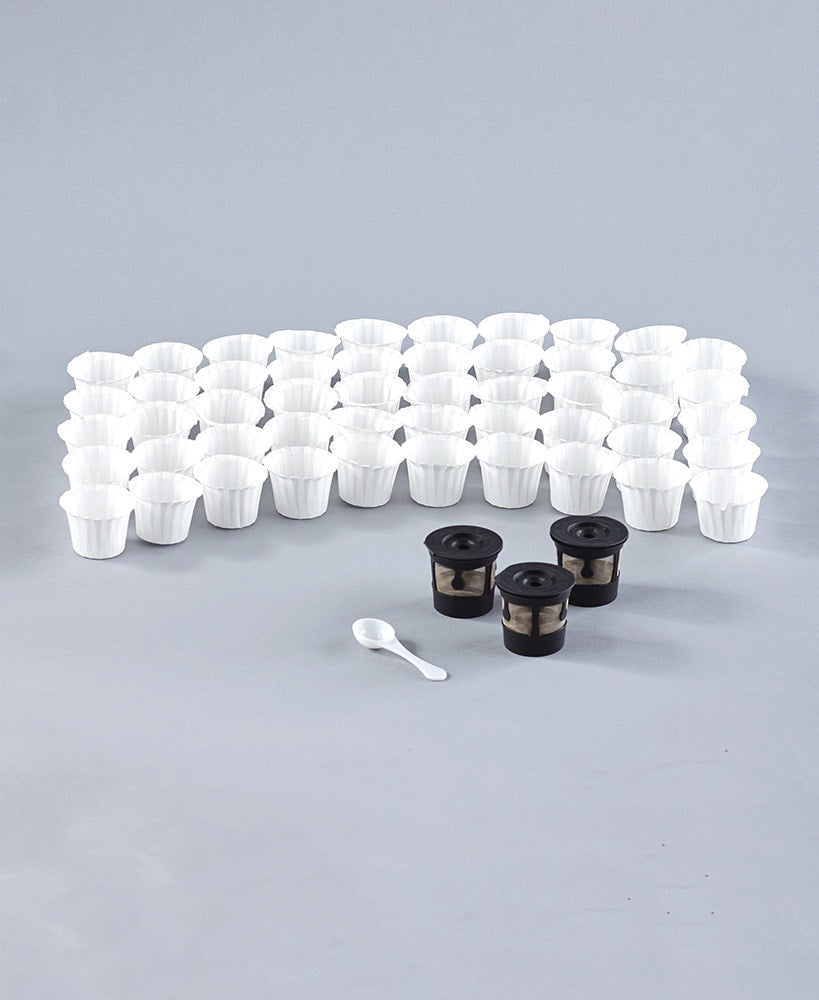 Reusable Single Serve Coffee Pods Paper Filters E150309