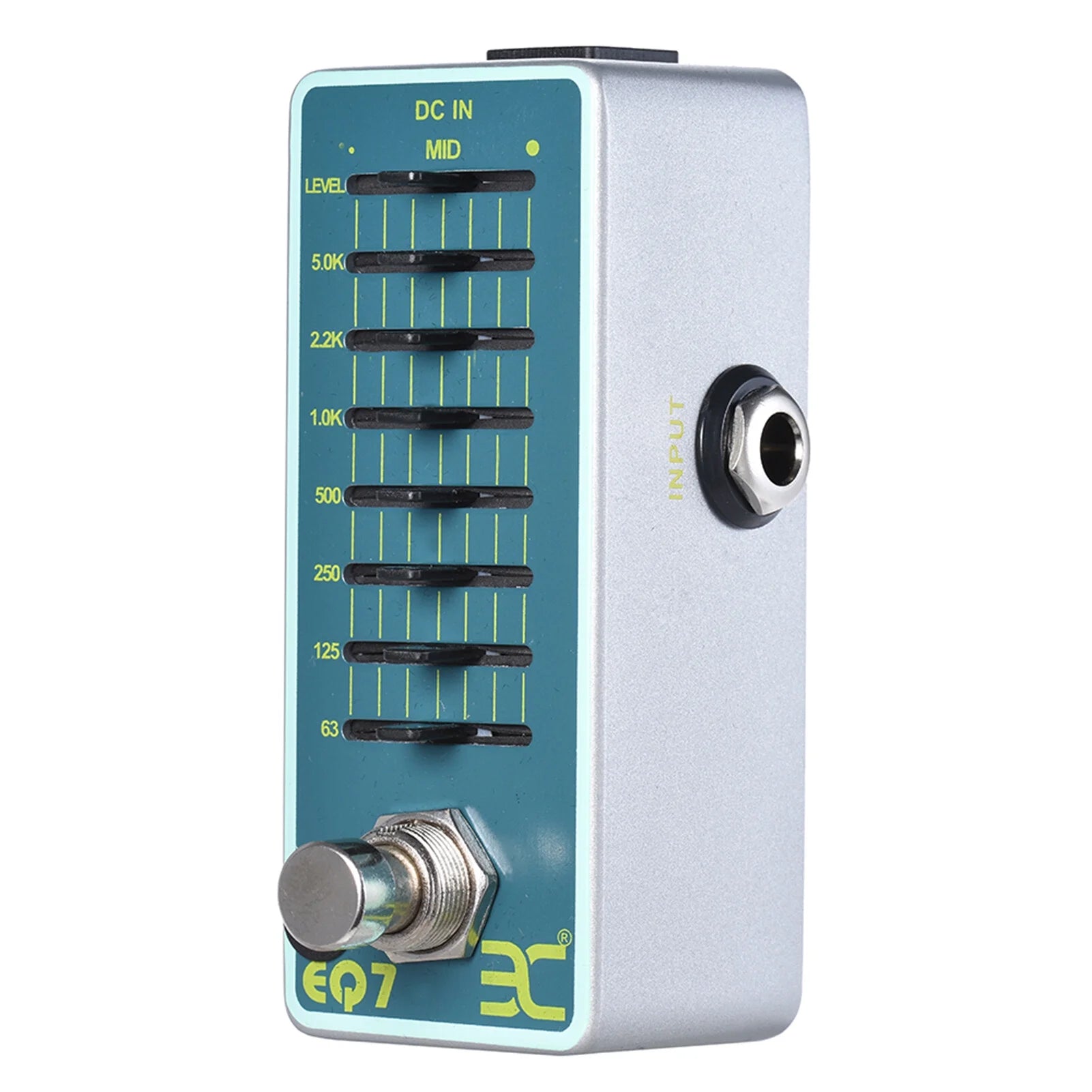 7-Band EQ Guitar Equalizer Effect Pedal W54742