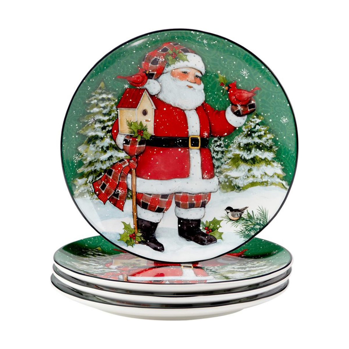 16 Piece Christmas Dinnerware Set F147618