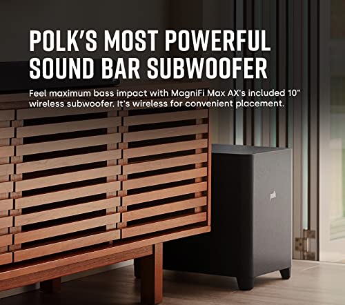 5.1.2 Channel Sound Bar with 10" Wireless Subwoofer, Black G60077