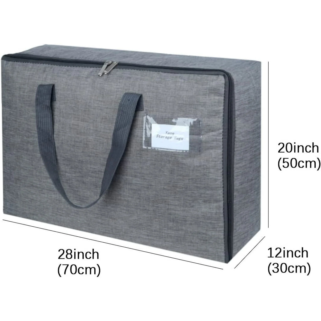 2 Pack Large Moisture-Proof Storage Moving Travel Bag G849