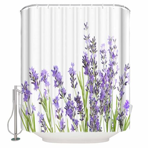 Waterproof Polyester Fabric Shower Curtain 72x78IN P299