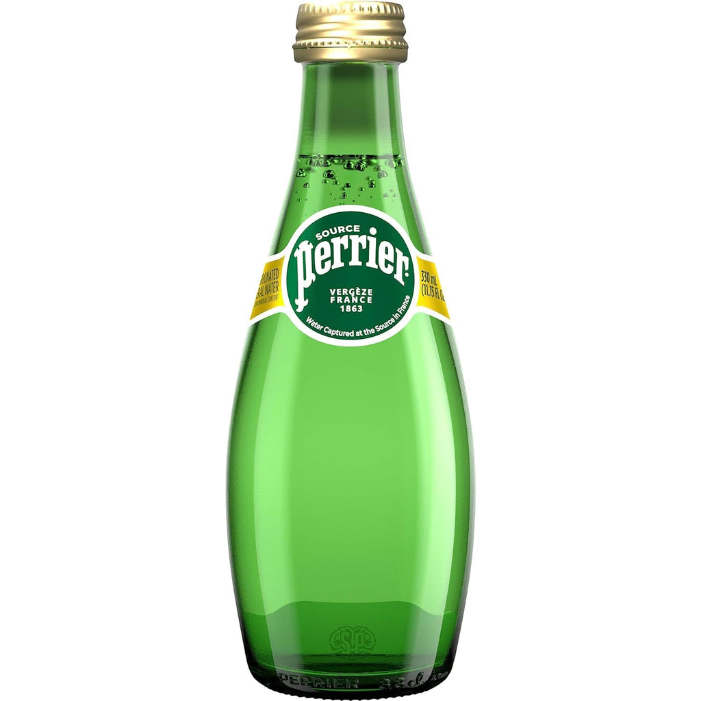11.15 Fl. Oz Glass Bottles Sparkling Natural Mineral Water, 4 Pack L20447