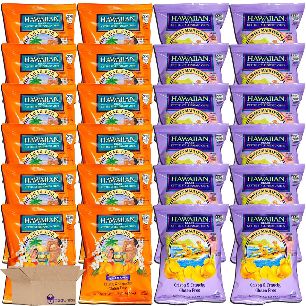 Hawaiian Kettle Style Potato Chips Combo Pack 1.5 Ounce Bag Z337615