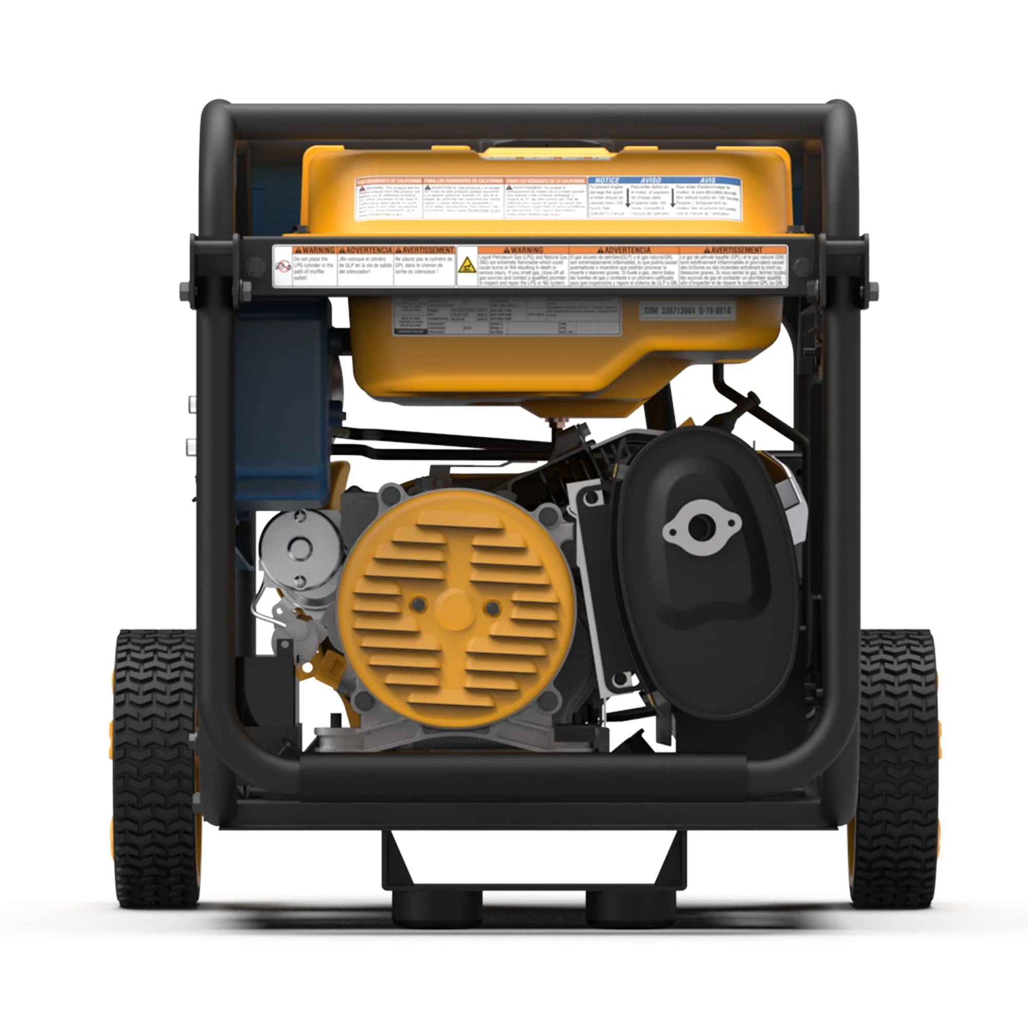 Tri-Fuel 5000/4000 Watts 120/240 Electric Start Portable Generator with CO Alert P5814