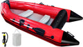 10 ft 4 Persons Inflatable Boat with Paddles Air Pump Carry Bag N905