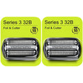 Foil & Cutter Replacement Head for Braun Electric Shaver (1 Count) I145835