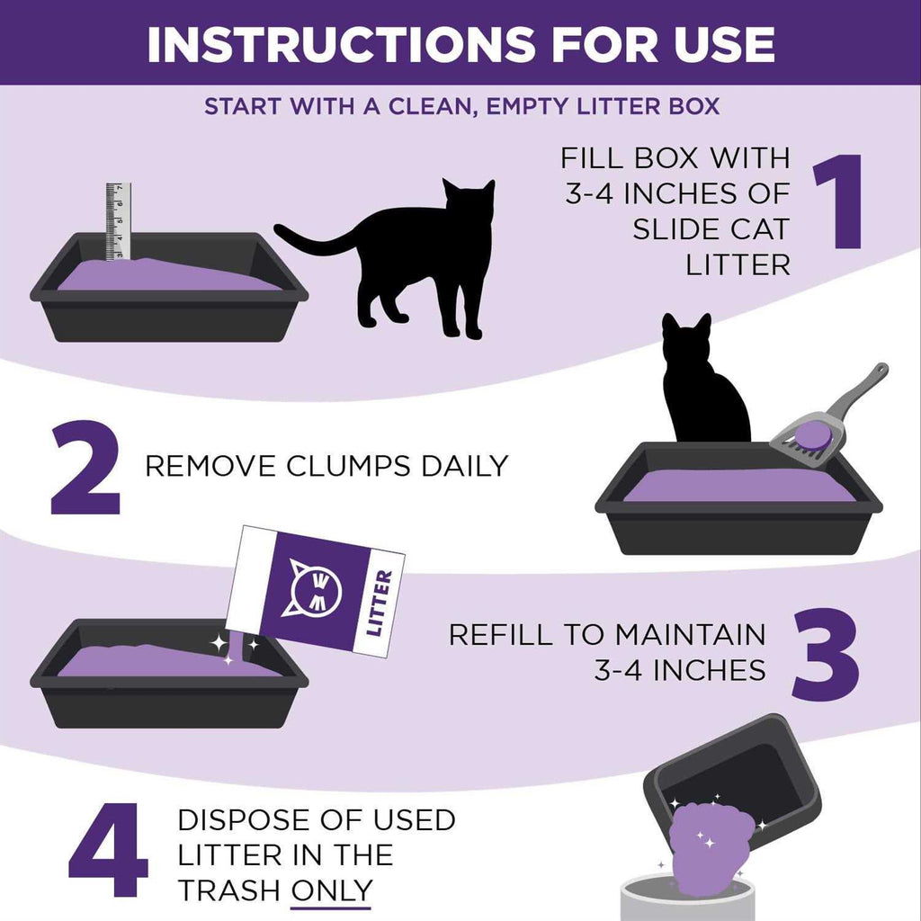 Slide Easy Clean-Up Clumping Cat Litter O742178