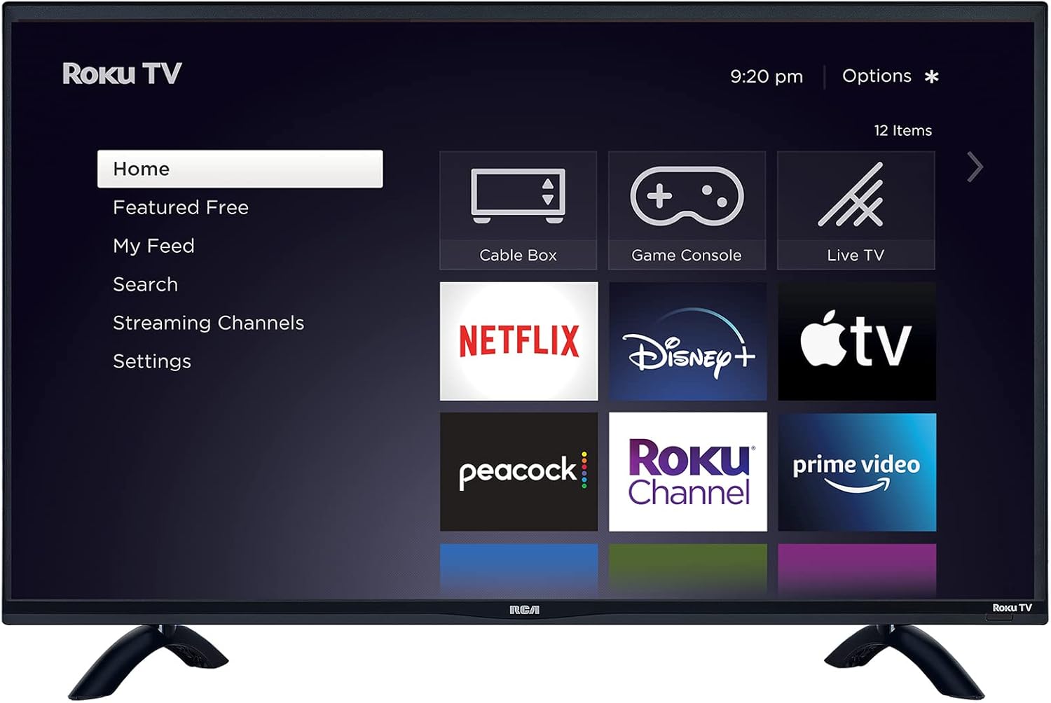 32-inch Flat Screen 720p Smart LED TV C8758