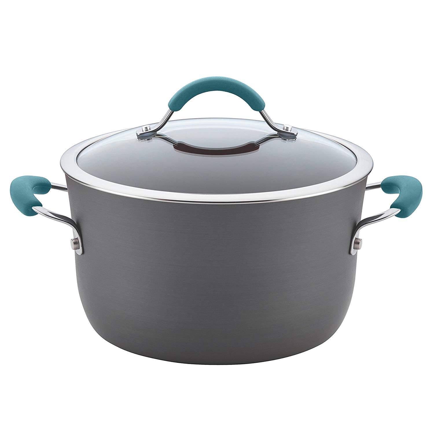 12-Piece Gray Cookware Set E1328