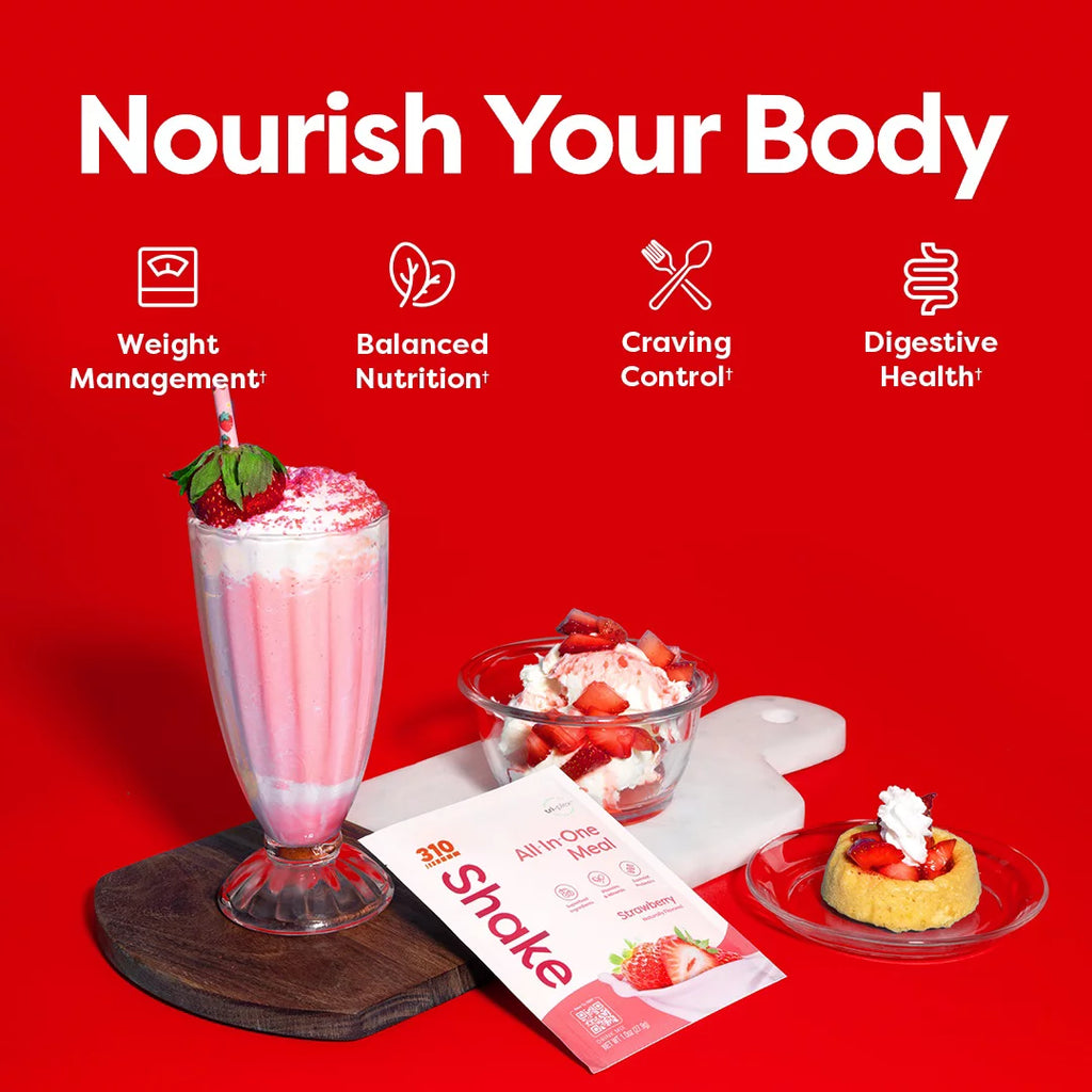 Strawberry Meal Shake, 28 servings H34902