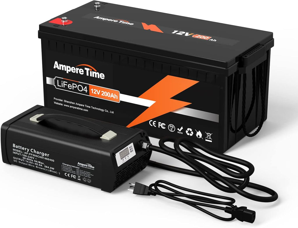 12V 200Ah LiFePO4 Battery with Built-in 100A BMS U896