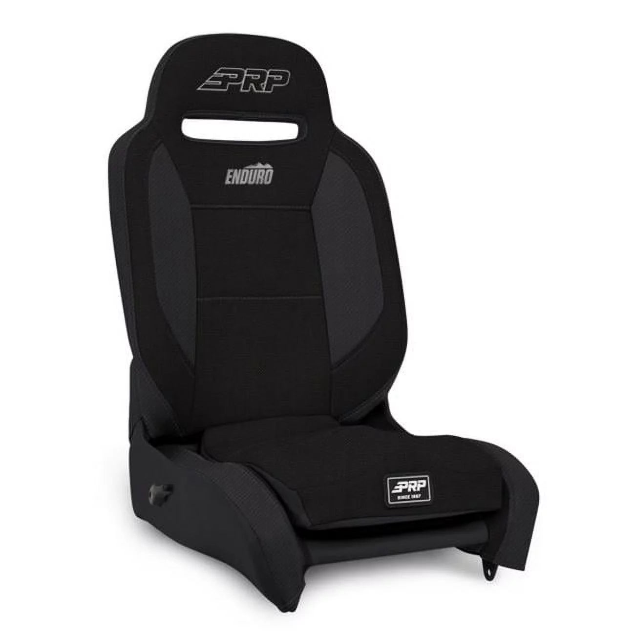 All Black Reclining Suspension Seat O2910