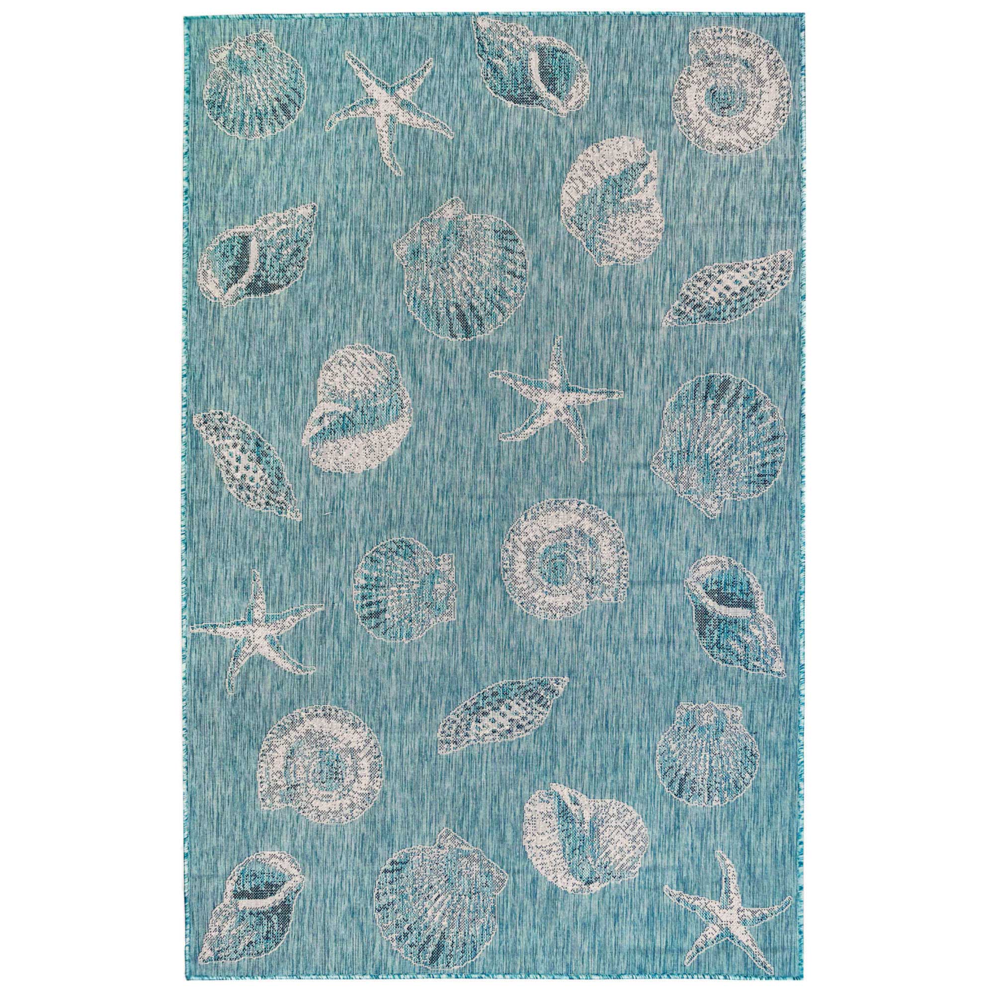 Carmel Shells Indoor Outdoor Area Rug