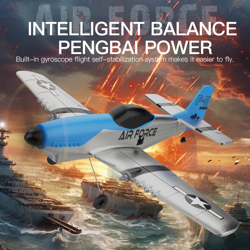 3 Channels RC Plane with 6-Axis Gyro A72910