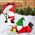 Christmas Gnome Garden Stake