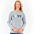 Women's Holiday Top with Interchangeable Patches