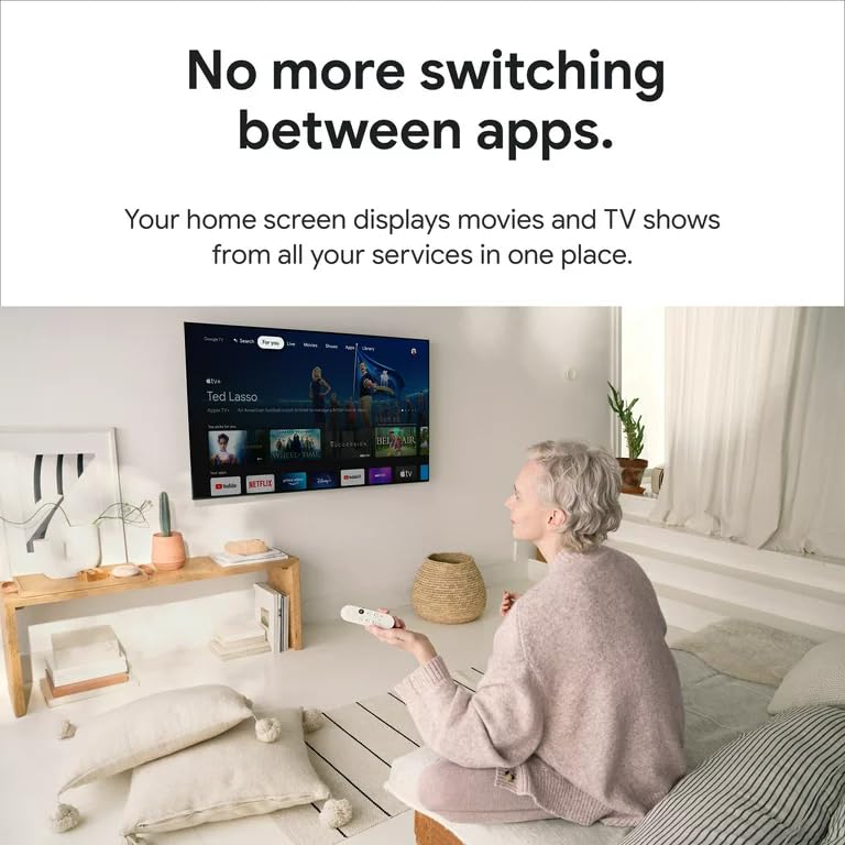 Streaming Stick with Voice Search in 1080p HD Snow L3210