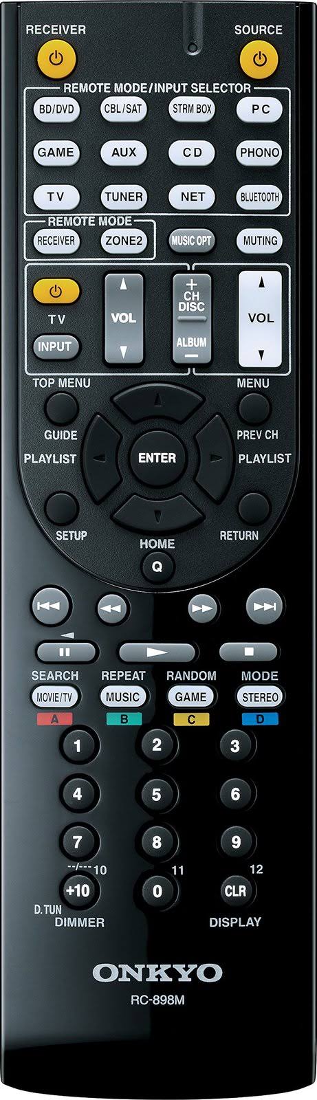Black 7.2 Channel AV Network Receiver E498818