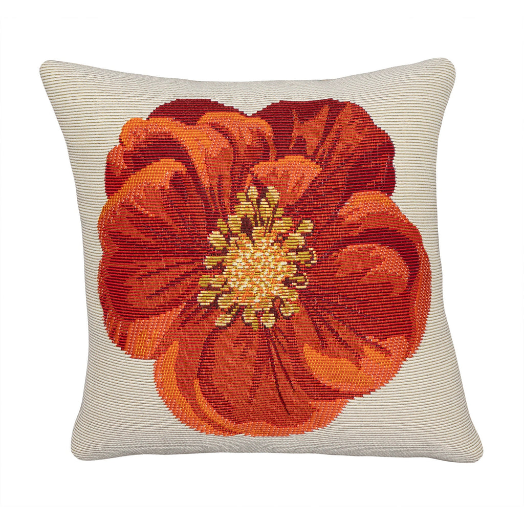 Marina Flower Indoor Outdoor Pillow