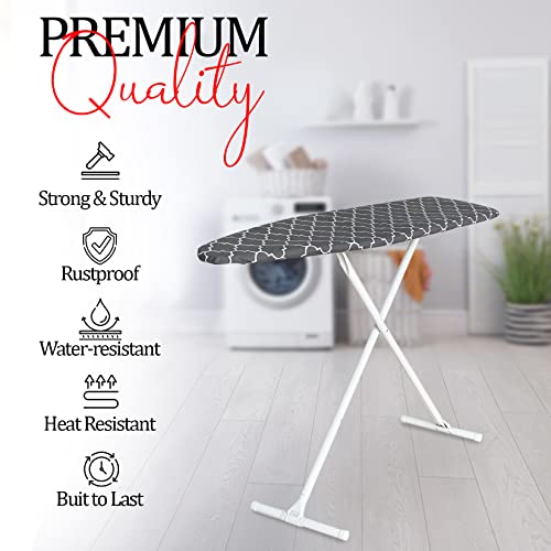 Compact Full Size Ironing Board with Thick Cover C417848