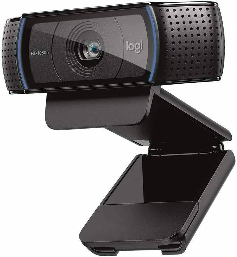Black Full HD 1080p Webcam with Auto Focus X97298