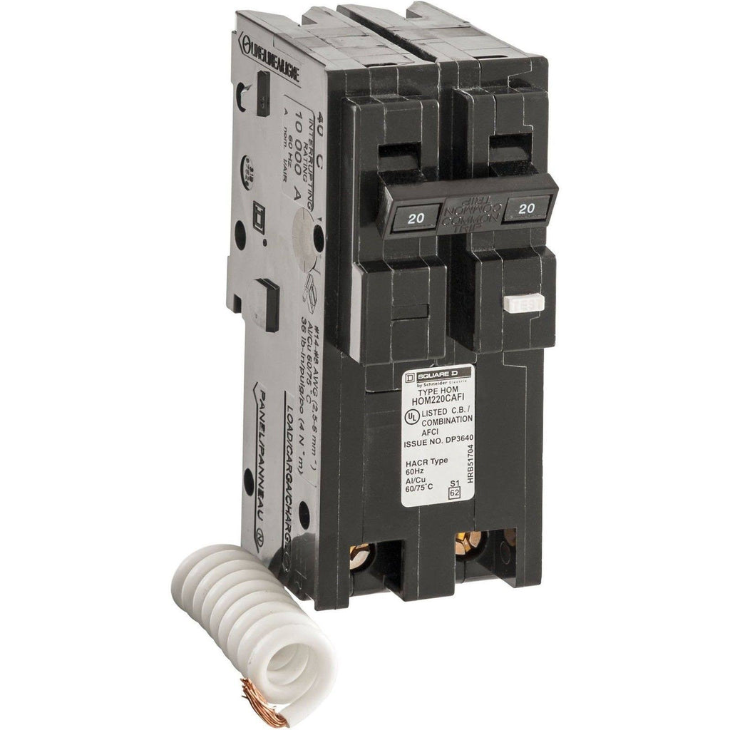 20 Amp Two-Pole CAFCI Circuit Breaker C932