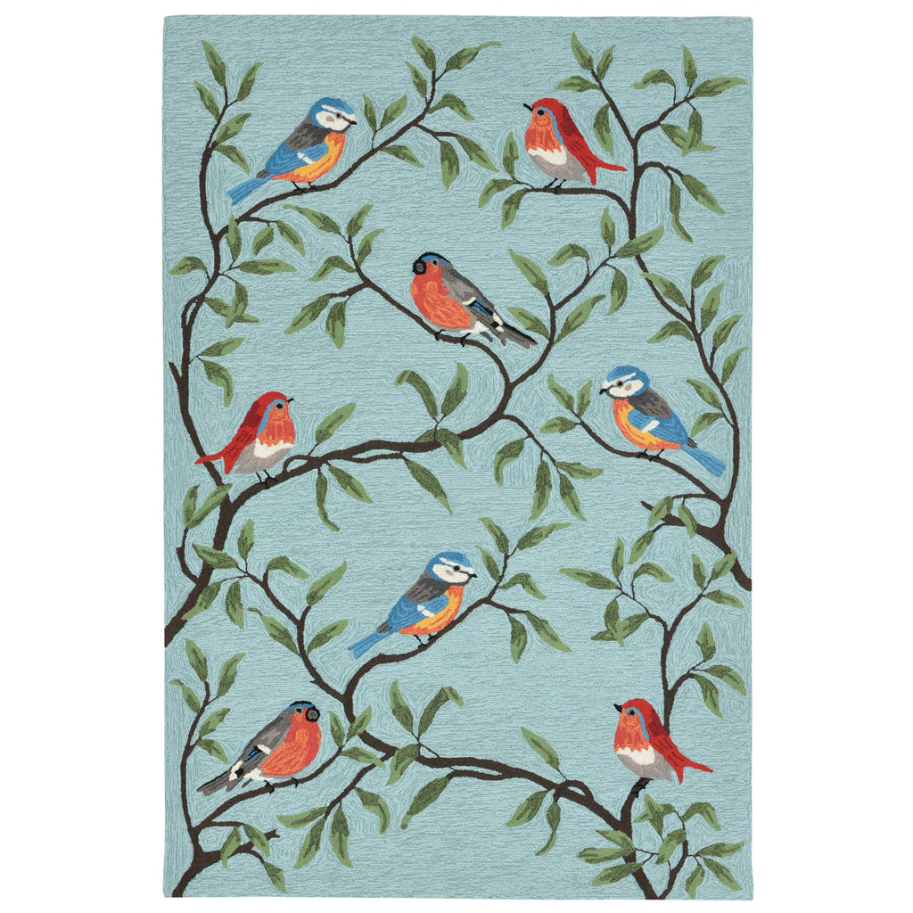 Ravella Birds On Branches Indoor/Outdoor Area Rug