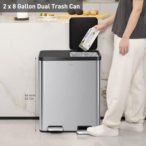 Recycling Trash Can H325843