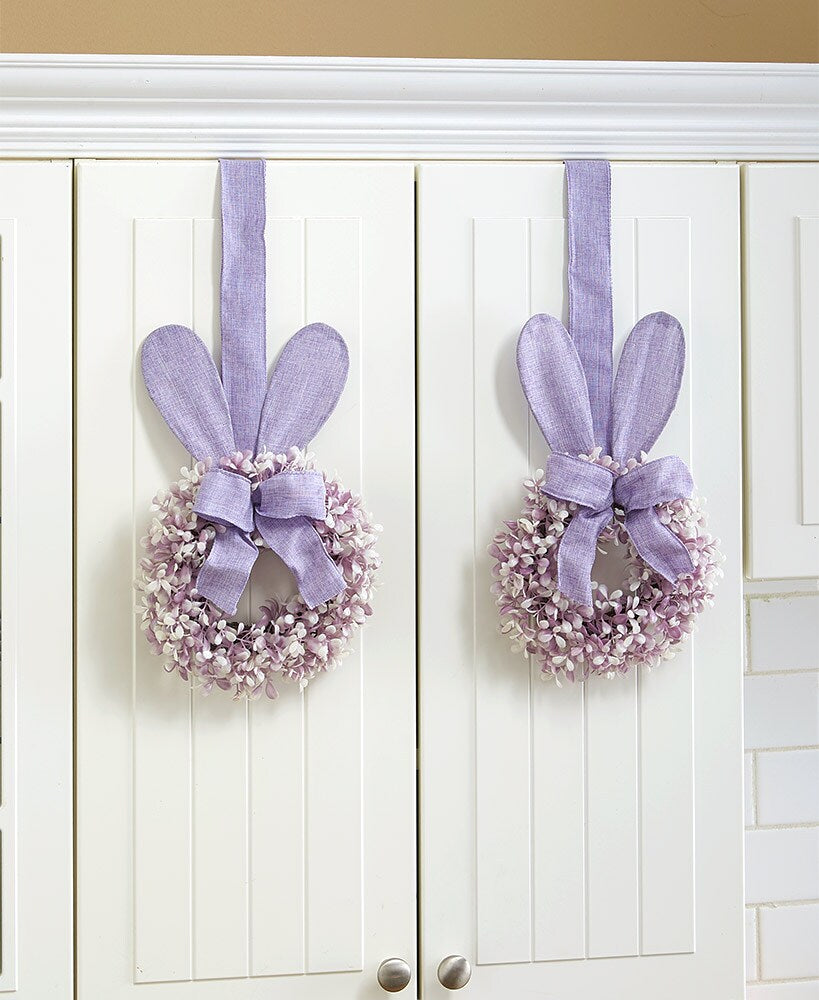 Easter Bunny Cabinet Wreath