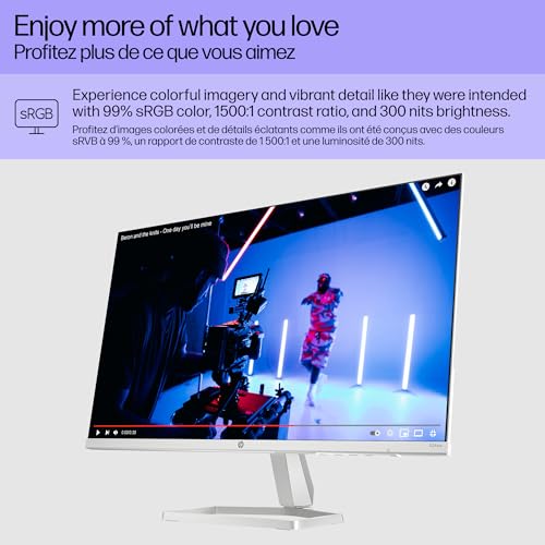 24 inch FHD IPS Monitor, 1920 x 1080, 99% sRGB, 1500:1 contrast ratio, 300 nits F1535