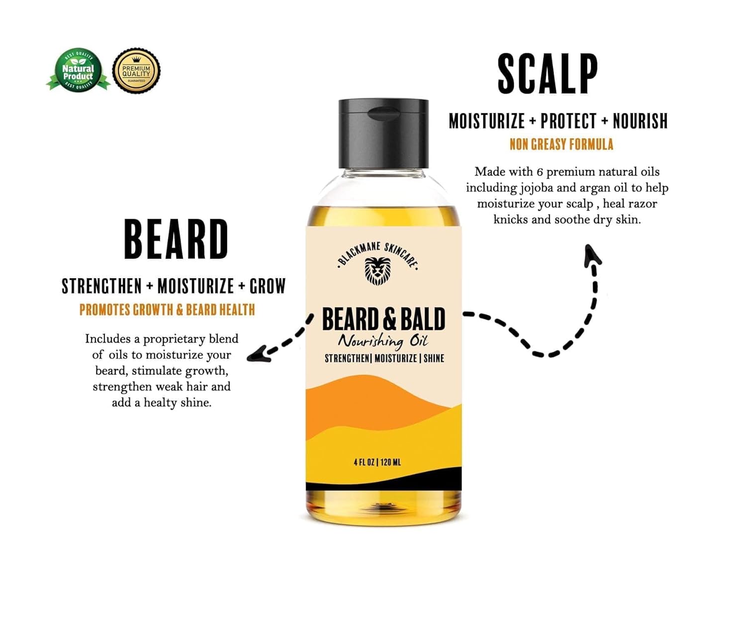 Bald Head Moisturizer Oil I5426
