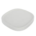 Beige Mobile Tray with Wheels E404