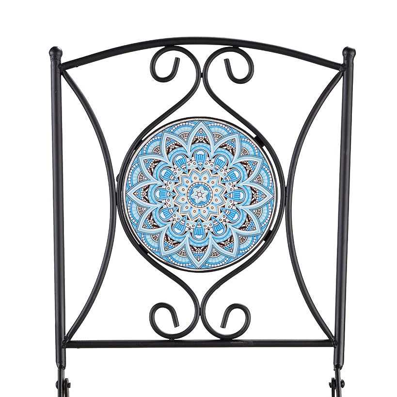 Metal Mosaic Outdoor Chair V8965
