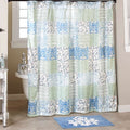 Bathroom Rug, Hand Towels and Shower Hooks Set of 12 H23189