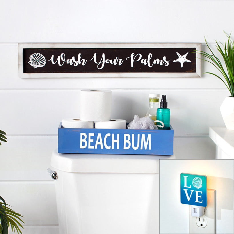 Beachy Bathroom Accents