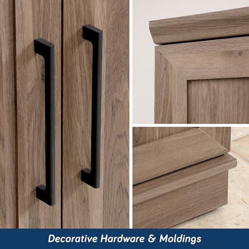 Kitchen Pantry Storage Cabinet with Adjustable Shelves T22887