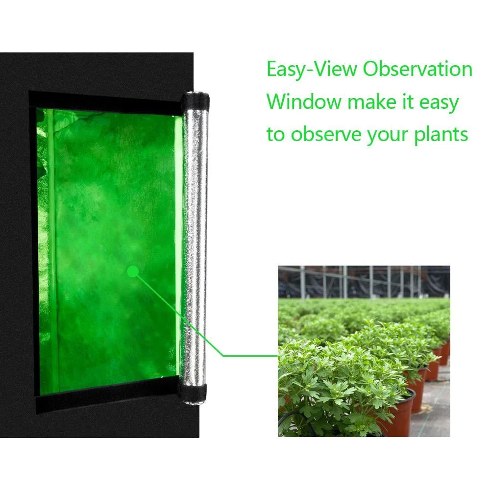 24''X24''X48'' Reflective Hydroponic Grow Tent S689911