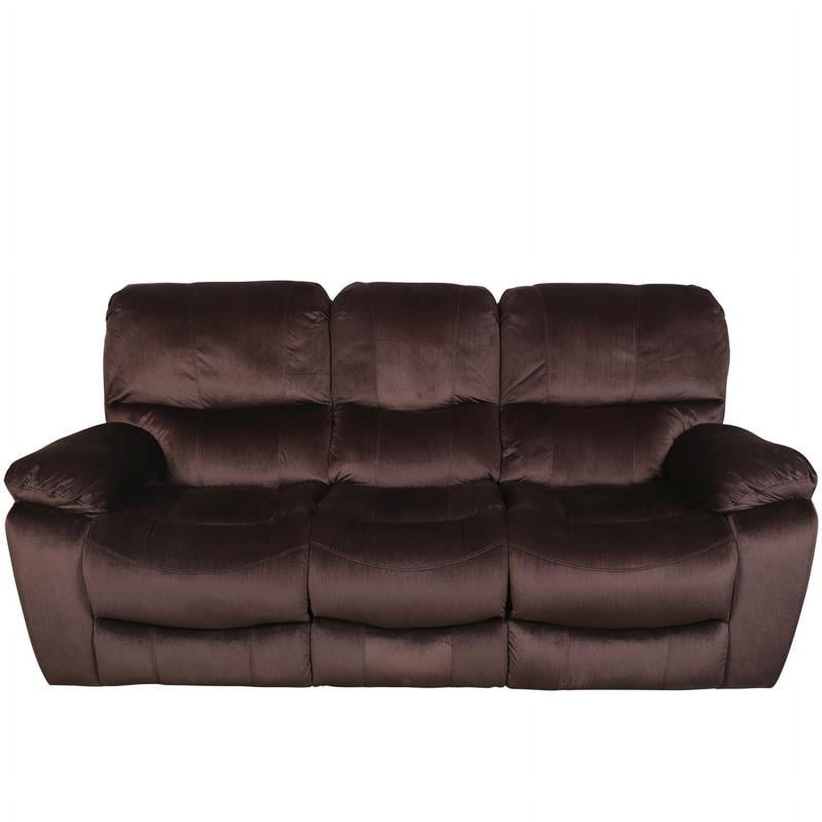 Chocolate Reclining Sofa T53993