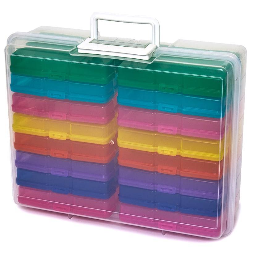 Handy 17-Pc. Craft and Photo Case