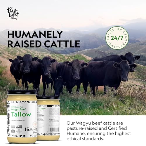 Wagyu Beef Tallow, 14oz Glass Jar B66453