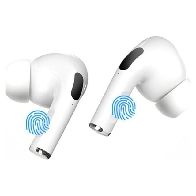 White Wireless Earphones with Charging Case H2002
