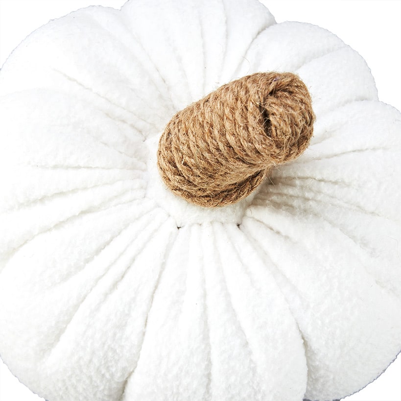 Fall Sherpa Pumpkin Decor