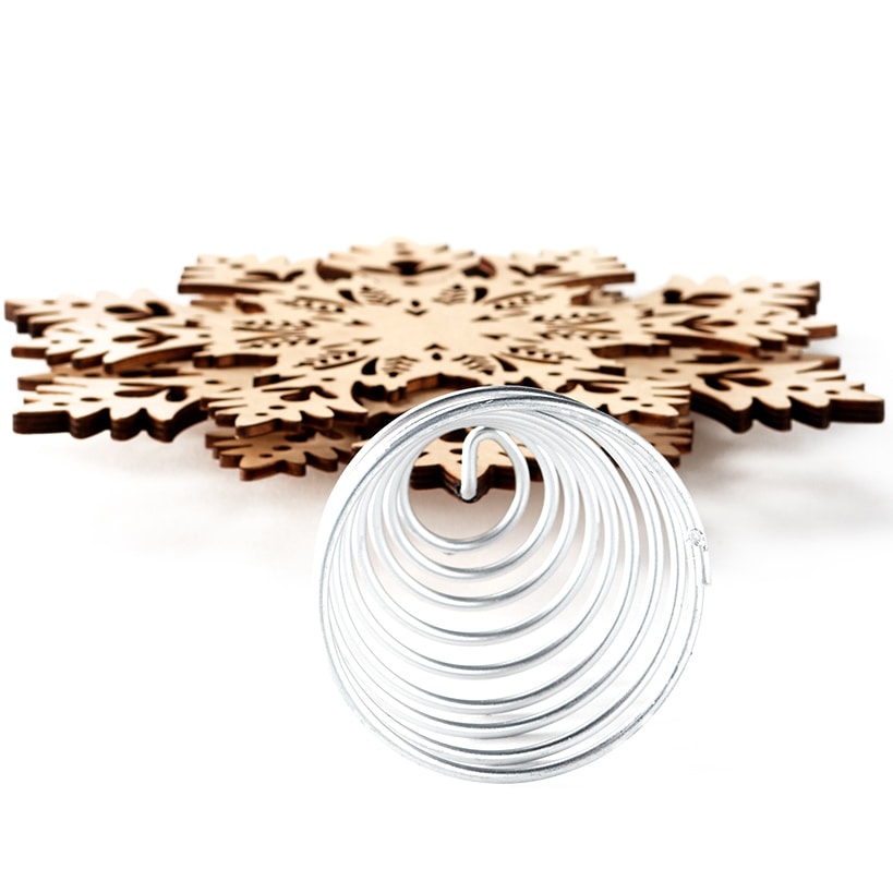 Winter Woodland Snowflake Christmas Tree Topper
