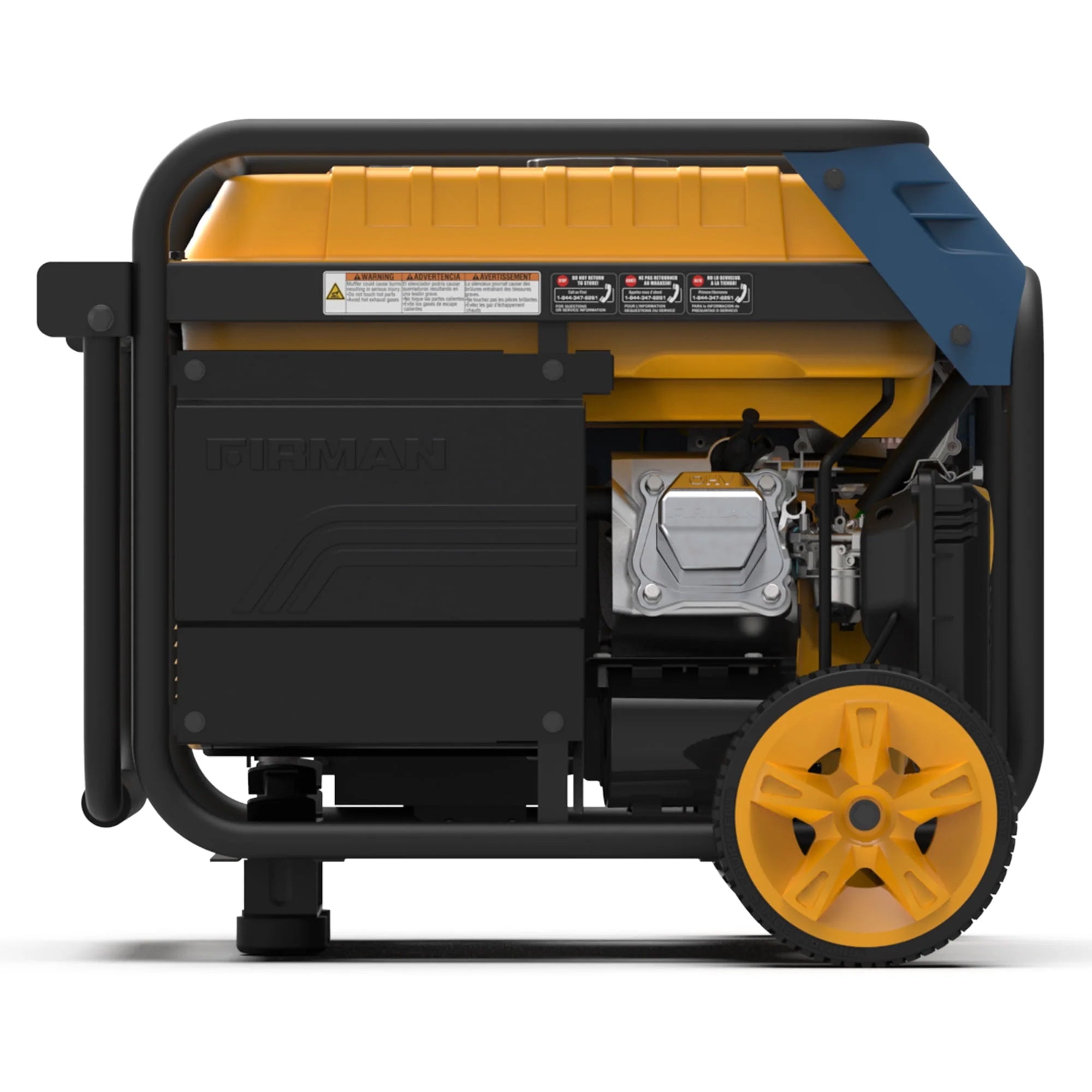 Tri-Fuel 5000/4000 Watts 120/240 Electric Start Portable Generator with CO Alert P5814