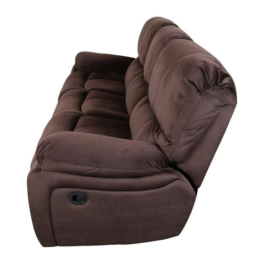 Chocolate Reclining Sofa T53993