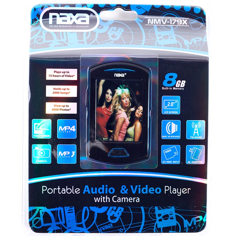 Portable Media Player 2.8 Inch L63869