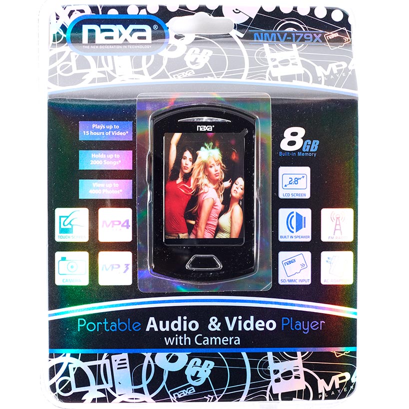 Portable Media Player 2.8 Inch L63869