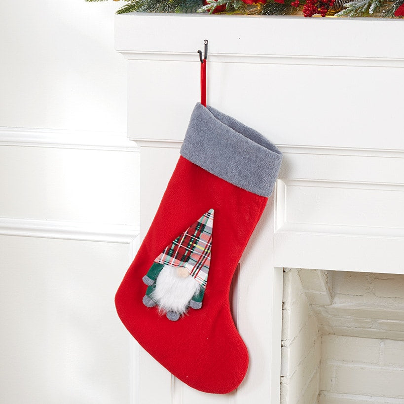 Gnome Tree Skirt or Stocking